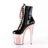 Pleaser - FLAMINGO1020 Bottes de plateforme, Pole dance chaussures - Chaussures de pole dance - Noir/Rose Product image